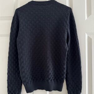 Louis Vuittion Damier Crewneck Sweater - Black